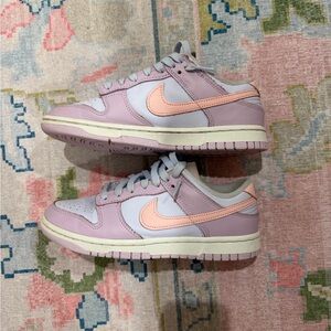 Nike Pastel Purple and Peach Easter Dunks